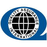 Quality Assurance International certification seal. Quality Assurance International certification seal.